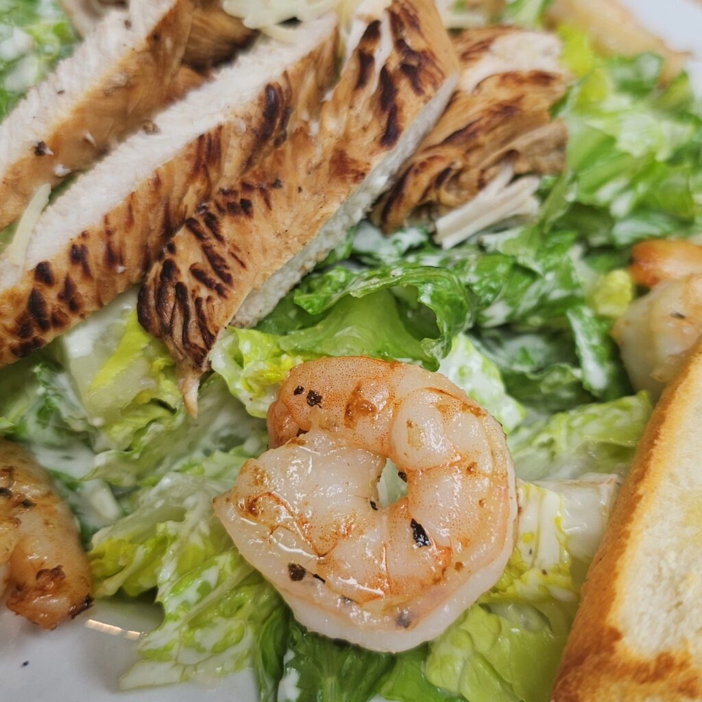 Shrimp and Chicken Salad Papa Cibo
